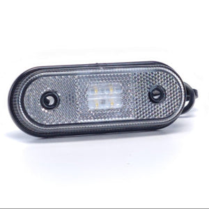 Luz de posición LED redondeada con 4 LEDs