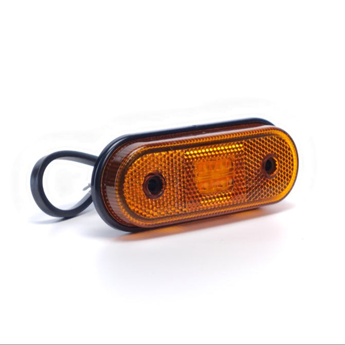 Luz de posición LED redondeada con 4 LEDs