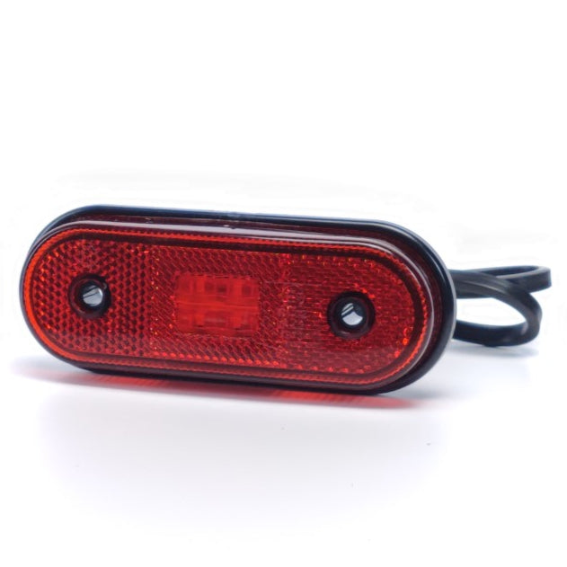 Luz de posición LED redondeada con 4 LEDs