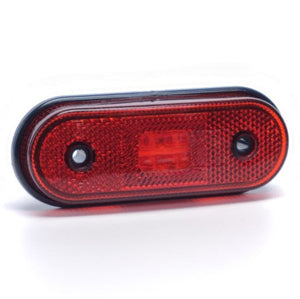 Luz de posición LED redondeada con 4 LEDs