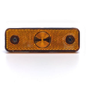 Feu de position LED encastrable jaune Flatpoint Aspöck