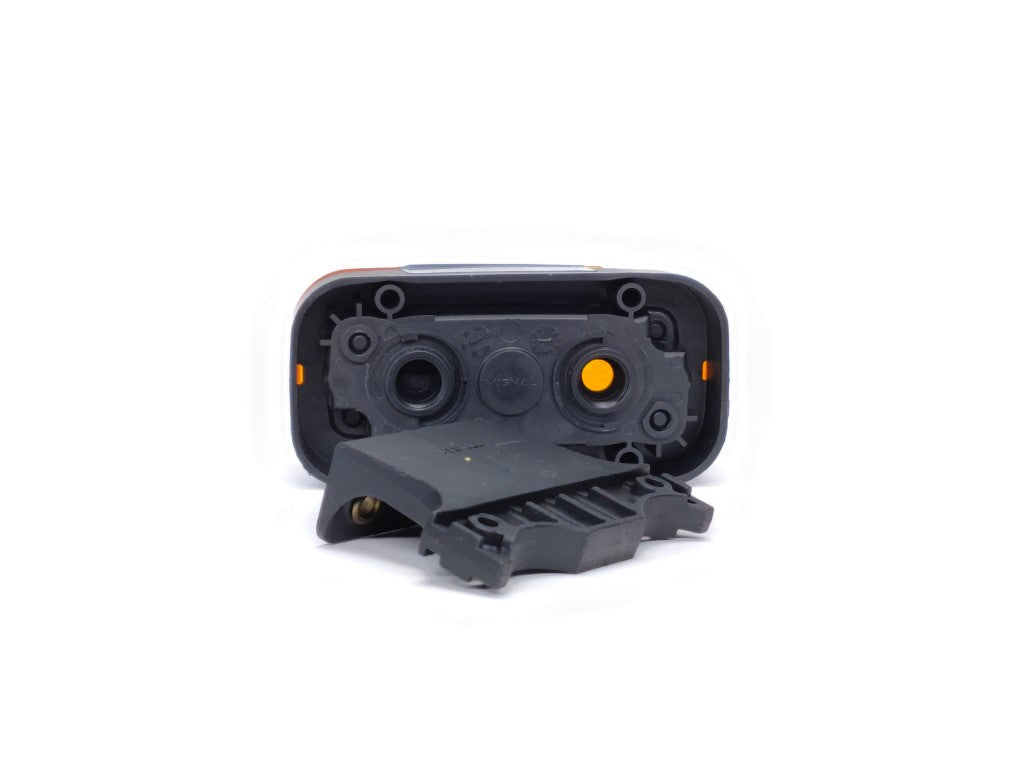 Boční poziční lampa s prizmatickým sklem Vignal – velká, žlutá