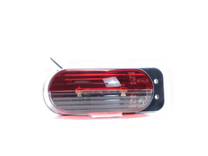 Feu de position latéral LED rouge et blanc 12/24V
