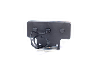 Feu de position LED ambre avec support