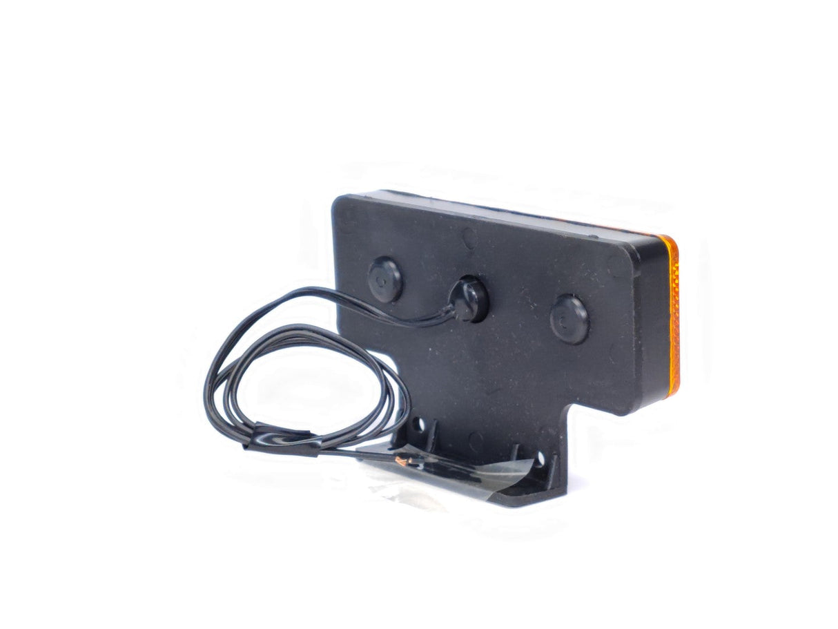 Feu de position LED ambre avec support