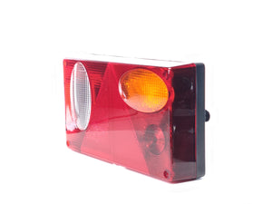 Zadní světlo na přívěs s trojúhelníkovým reflektorem – hranaté