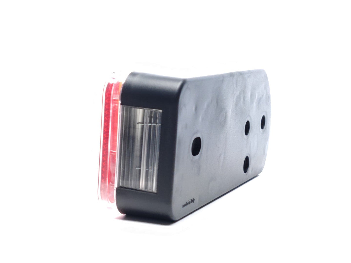 Luz trasera universal transparente con prisma y 5 funciones