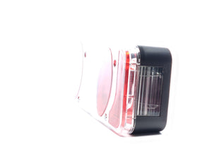 Luz trasera universal transparente con prisma y 5 funciones