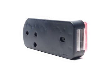 Luz trasera universal transparente con prisma y 5 funciones