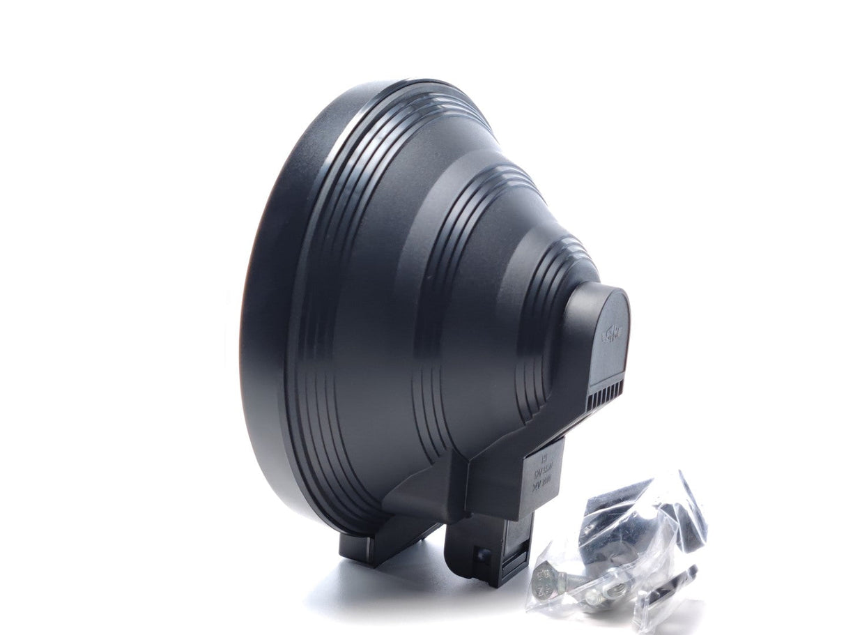 Кръгъл допълнителен фар с бяла леща и LED позиционен пръстен