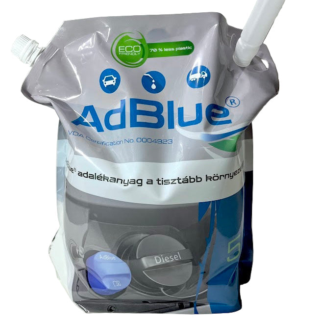 AdBlue 5L în plic doypack cu gura de turnare