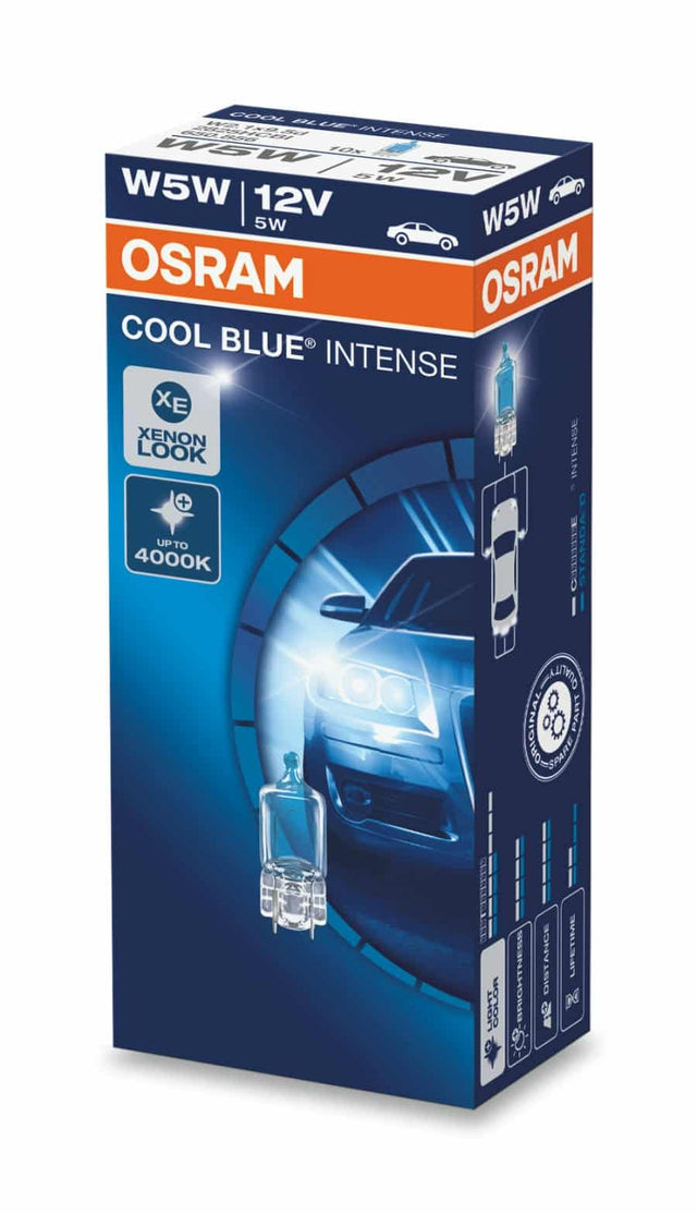 Osram T10 W5W Glaslampe – Verschiedene Varianten für 12V und 24V
