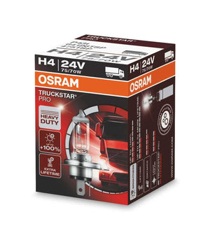Osram H4 Halogen-Scheinwerferlampe – Verschiedene Ausführungen für PKW und LKW