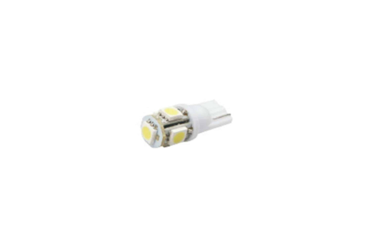 Par de Lâmpadas SMD LED T10 Luz Branca – 12V ou 24V