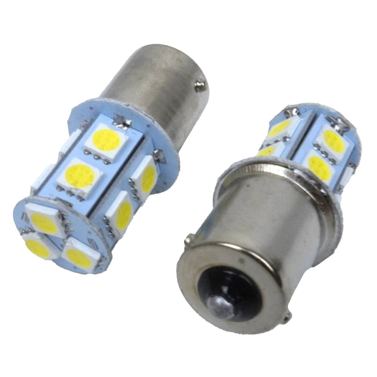 Coppia di lampadine SMD LED con attacco Ba15s