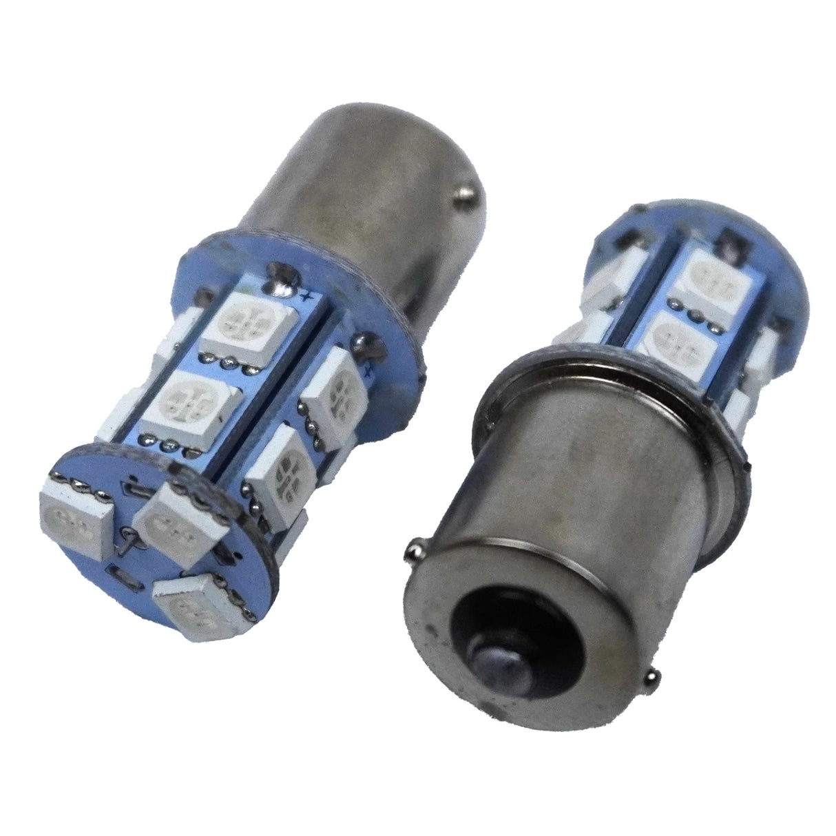 Coppia di lampadine SMD LED con attacco Ba15s