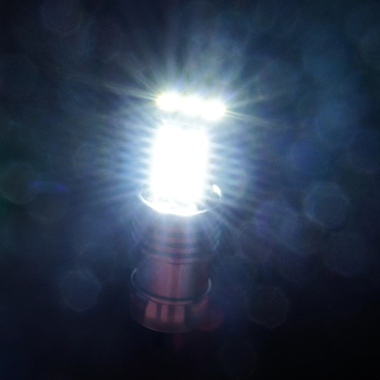 Coppia di lampadine SMD LED con attacco Ba15s