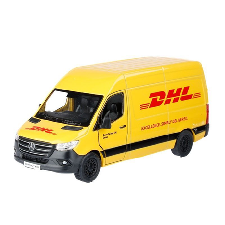 Mercedes-Benz Sprinter 1:48 – Model auto metalic DHL sau UPS