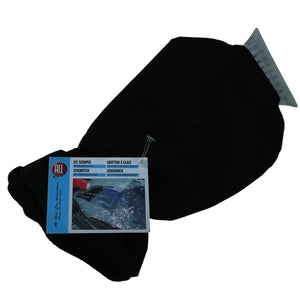 Luva com Raspador de Gelo para Carro