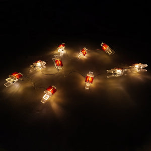 Christmas LED String Lights – 10 LEDs, 120 cm