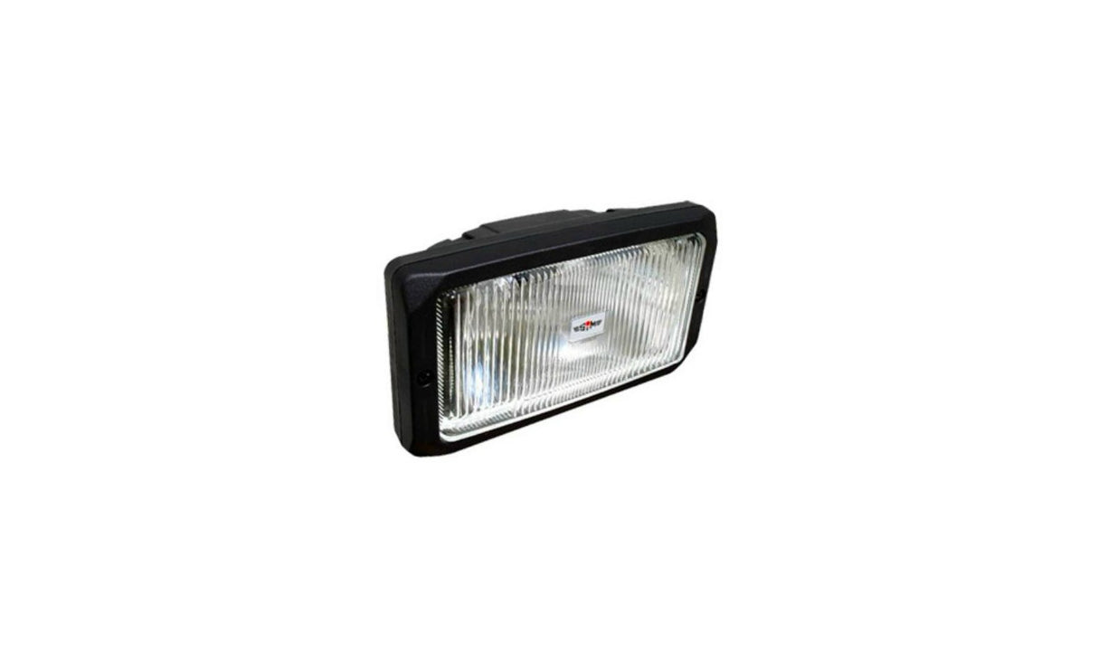 Farol de Neblina Dianteiro Universal Retangular para Caminhão e Ônibus, 12/24V