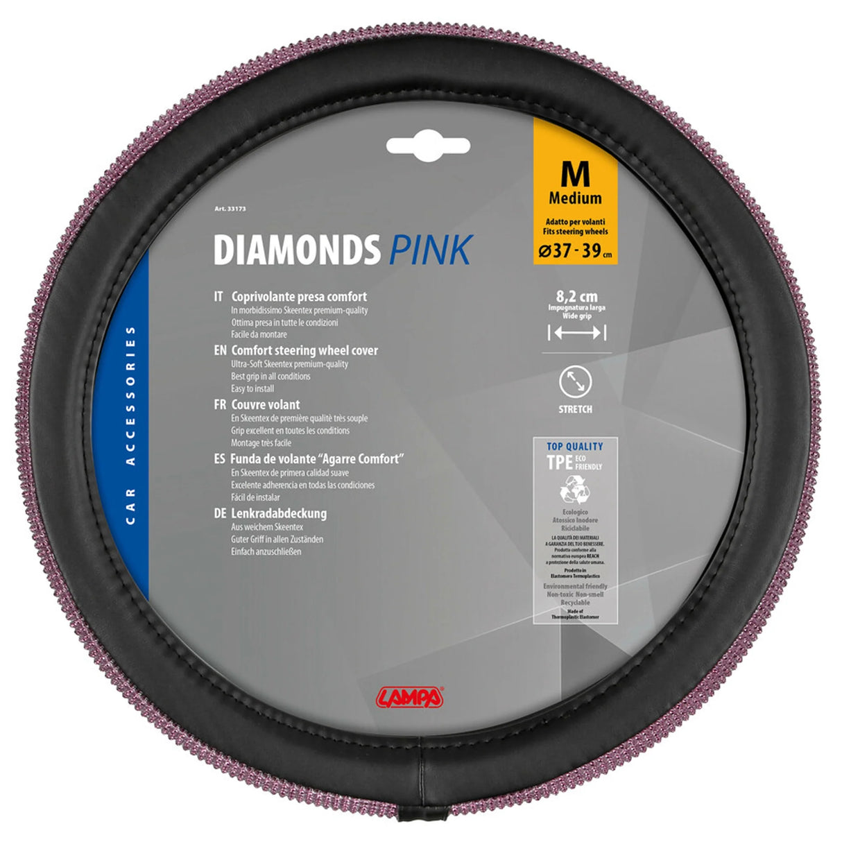 Дамски калъф за волан Diamonds Pink