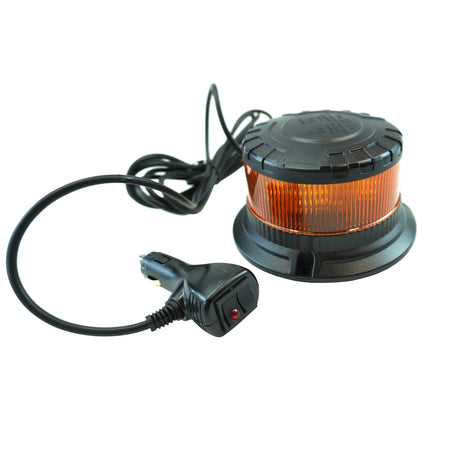 Lampeggiante LED giallo magnetico con presa accendisigari