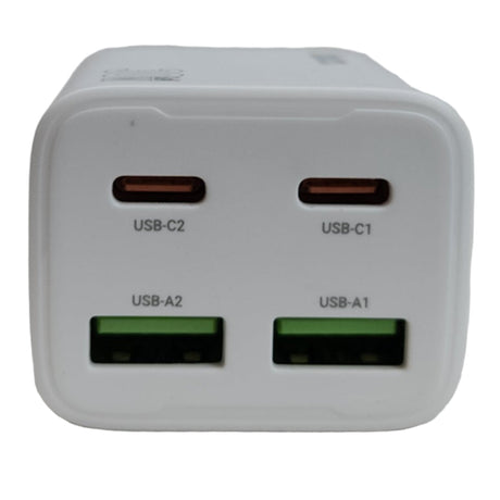 HOCO N56 bílá síťová nabíječka, 4 porty (USB + USB-C), 20W