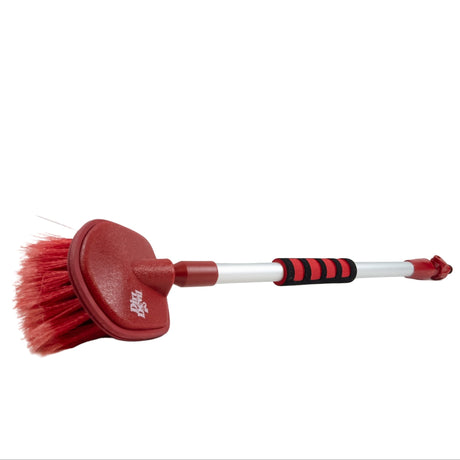 Brosse de lavage télescopique avec raccord pour tuyau – 62 cm