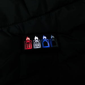 Chaleco calefactable con 19 zonas de calor