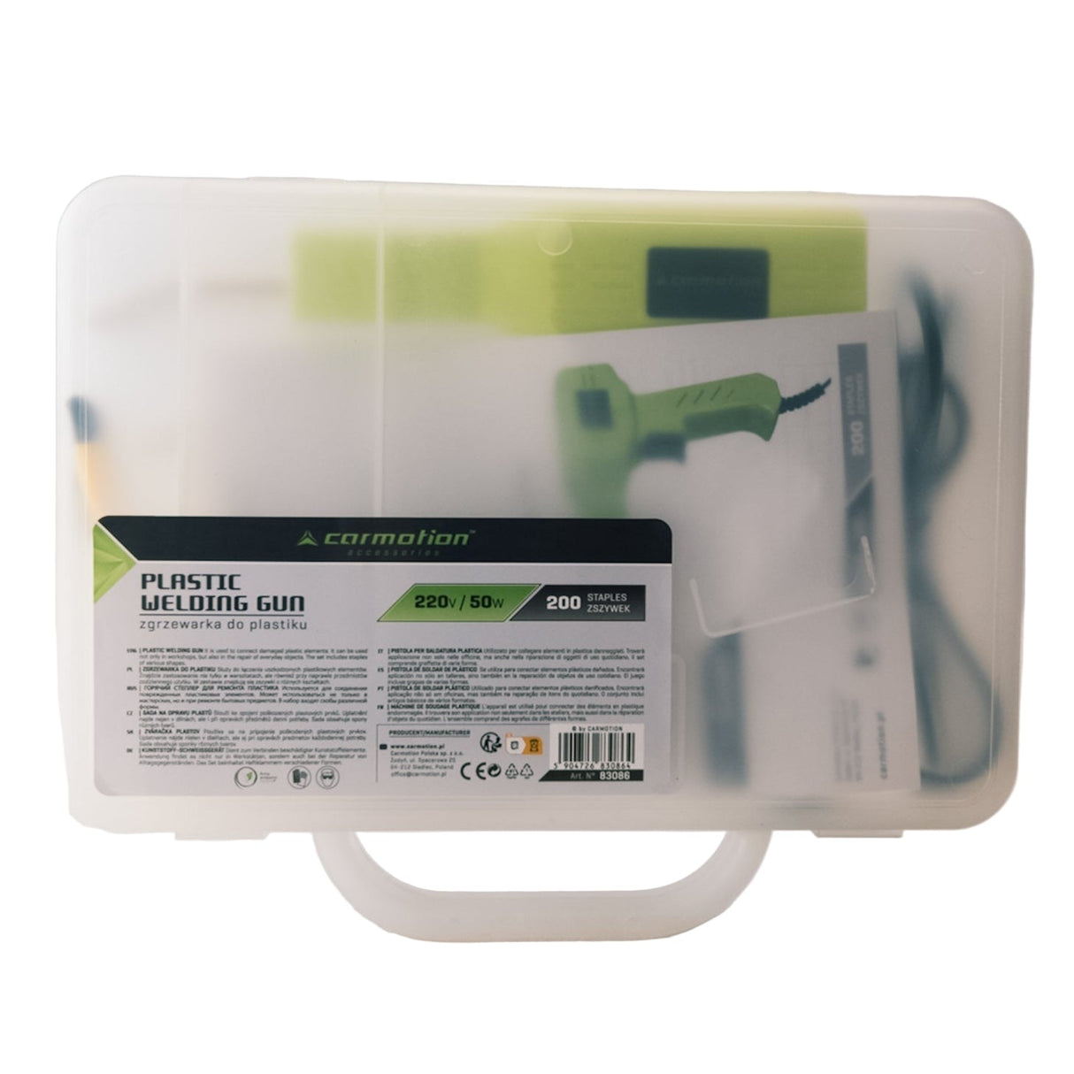 Kit de pistola soldadora de plástico Carmotion 50W