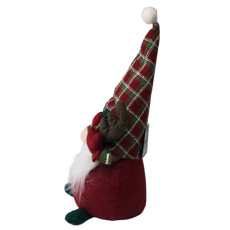 ARTICASA Weihnachtswichtel 18x38 cm – Festliche Dekofigur