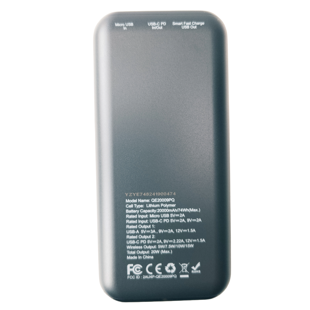 Energizer Power Bank 20 000mAh s bezdrôtovým a rýchlym nabíjaním