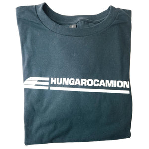 T-shirt Hungarocamion – 100% Algodão, Preta