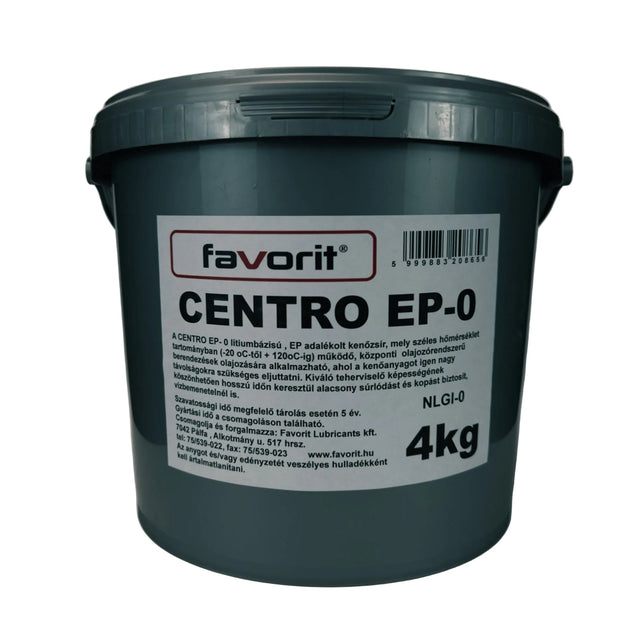 Favorit CENTRO EP-0 Lithium-Komplex-Fett 4 kg – Für zentrale Schmieranlagen