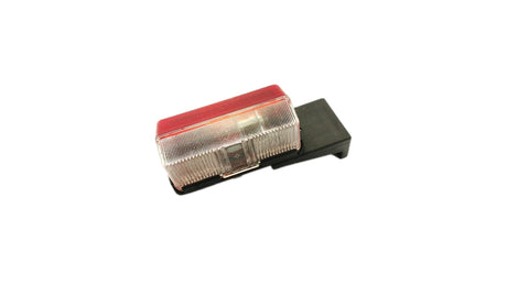 Poziční lampa červeno-bílá s L úchytkou