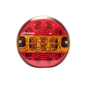 Lampă rotundă LED cu bandă și funcție de semnalizare 12/24V