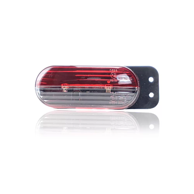 Feu de position latéral LED rouge et blanc 12/24V