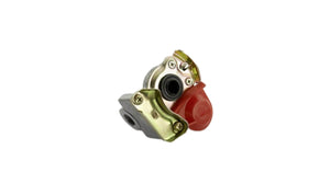 Acoplamento Pneumático M16x1.5 para Reboque – Sem Válvula, Vermelho