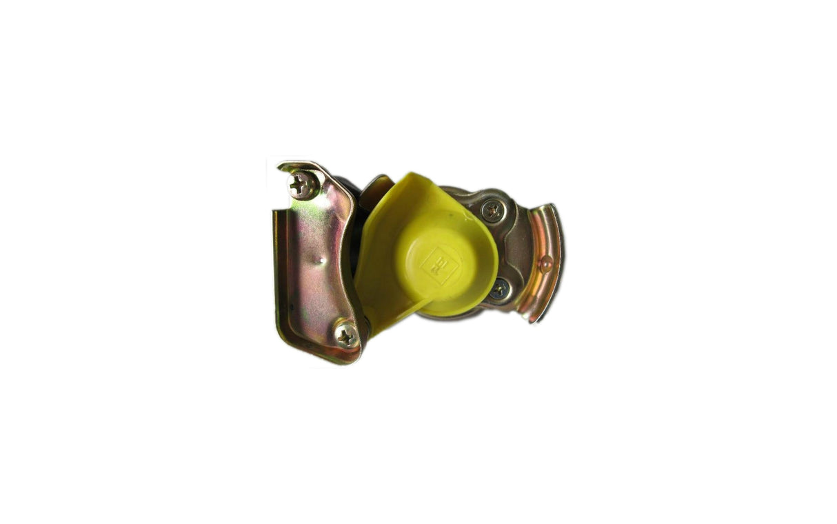 Acoplamento Pneumático M16x1.5 para Reboque – Sem Válvula, Vermelho