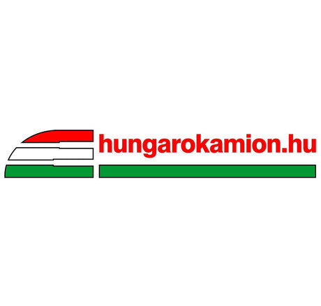 Autocolante hungarokamion.hu para Carros – 50 × 8 cm