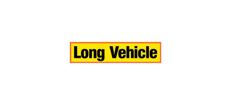 Adesivo Long Vehicle – Segnalazione per Veicoli Lunghi
