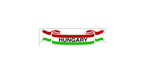 Wimpel naljepnica Hungary