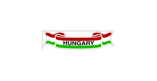 Wimpel naljepnica Hungary