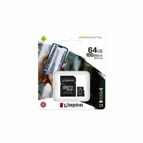 Kingston Canvas Select Plus microSD kartica s adapterom – 32GB ili 64GB, 100 MB/s
