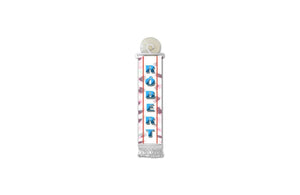 Μίνι σημαιάκι με όνομα M-Z για τζάμι αυτοκινήτου