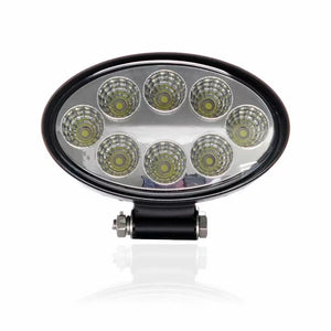 LED delovna luč, ovalna, 24W, 12/24V