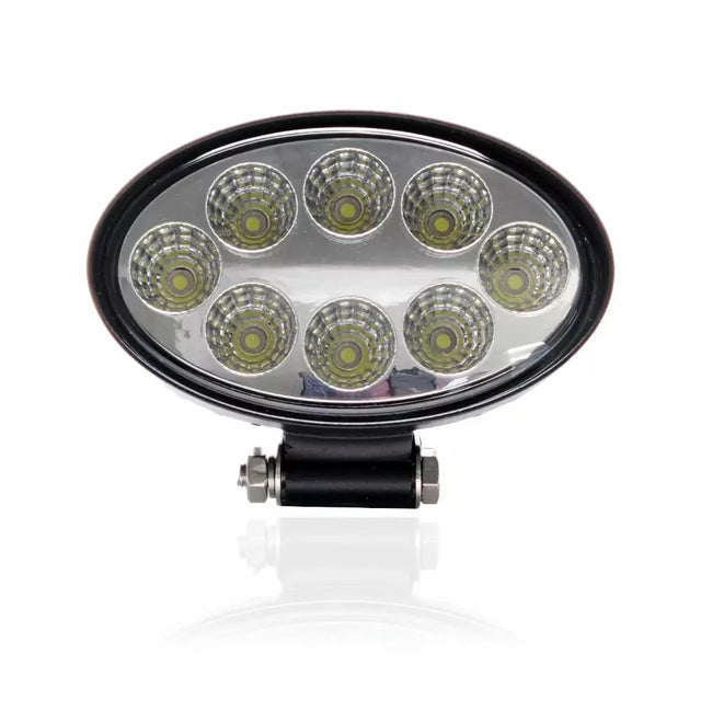 LED delovna luč, ovalna, 24W, 12/24V