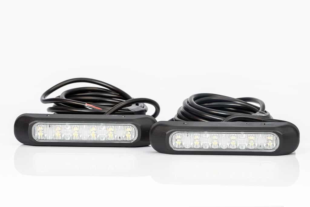 Set LED dnevnih svjetala 6 LED, 12-36V, bijela