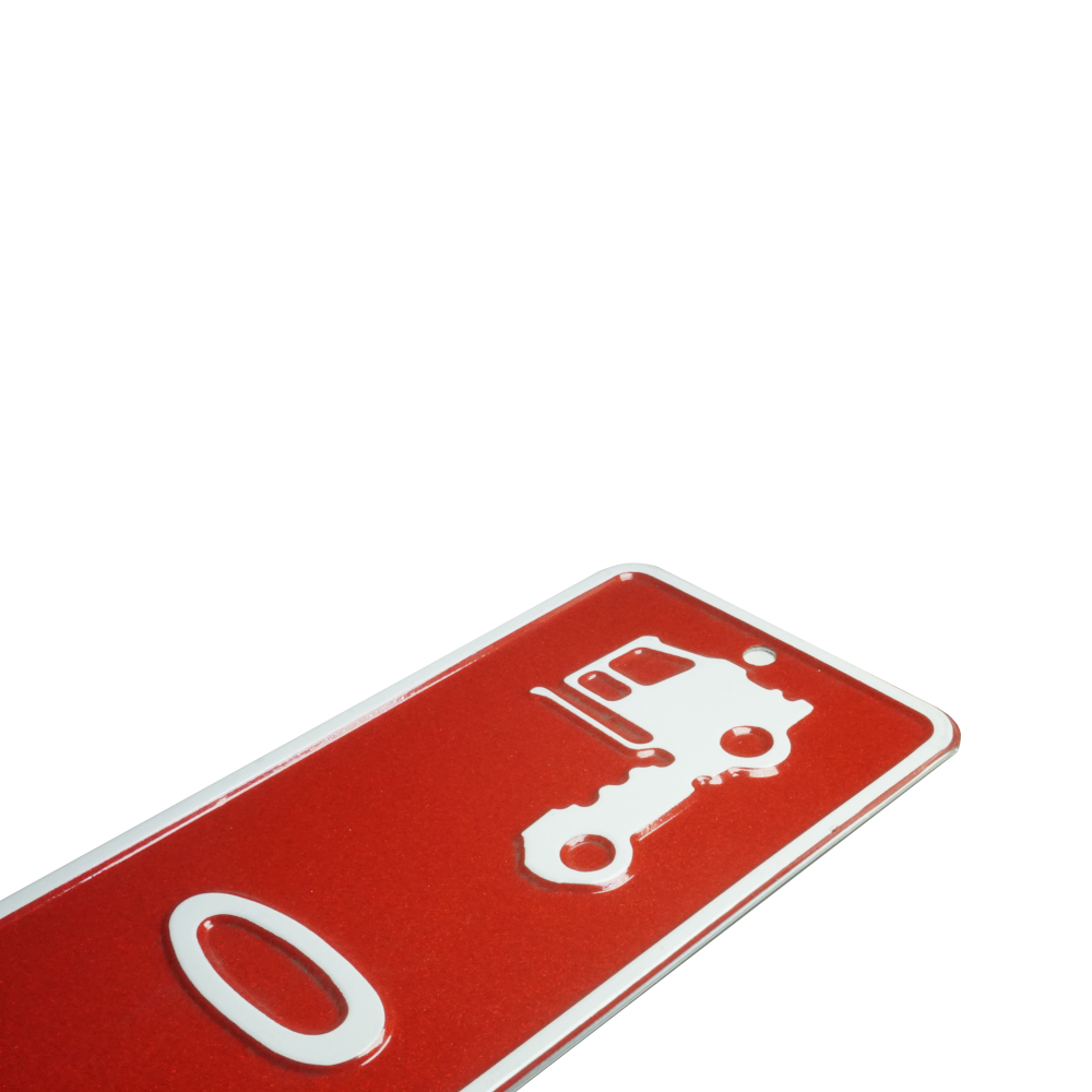 Targa Nome Personalizzata in Alluminio